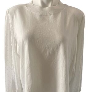 Elegant White Women's Top